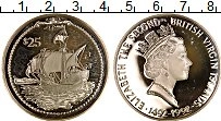 Продать Монеты Виргинские острова 25 долларов 1992 Серебро