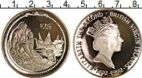 Продать Монеты Виргинские острова 25 долларов 1992 Серебро