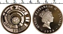 Продать Монеты Тувалу 20 долларов 1994 Серебро