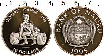 Продать Монеты Науру 10 долларов 1995 Серебро
