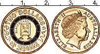 Продать Монеты Австралия 2 доллара 2019 Латунь