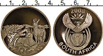 Продать Монеты ЮАР 20 центов 2008 Серебро