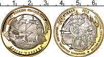 Продать Монеты Российские Заморские Территории 250 рублей 2014 Биметалл