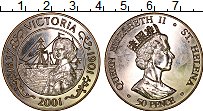 Продать Монеты Остров Святой Елены 50 пенсов 2001 Медно-никель