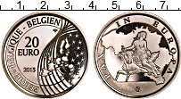 Продать Монеты Бельгия 20 евро 2015 Серебро
