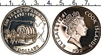 Продать Монеты Острова Кука 50 долларов 1992 Серебро
