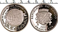 Продать Монеты Конго 1000 франков 2006 Серебро