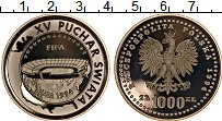 Продать Монеты Польша 1000 злотых 1994 Серебро
