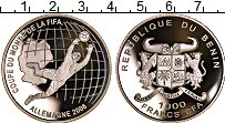 Продать Монеты Бенин 1000 франков 2006 Серебро
