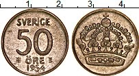 Продать Монеты Швеция 50 эре 1953 Серебро