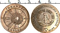 Продать Монеты ГДР 5 марок 1971 Медно-никель