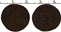 Продать Монеты Пруссия 1 хеллер 1741 Медь