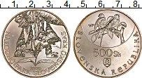 Продать Монеты Словакия 500 крон 2003 Серебро