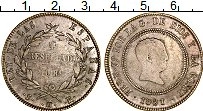 Продать Монеты Испания 10 реалов 1821 Серебро