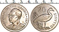Продать Монеты Гамбия 20 даласи 1977 Серебро