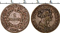 Продать Монеты Лукка 1 франко 1808 Серебро