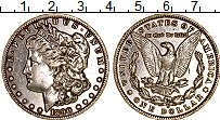 Продать Монеты США 1 доллар 1890 Серебро