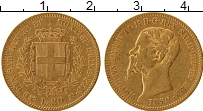 Продать Монеты Сардиния 20 лир 1850 Золото