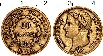 Продать Монеты Франция 20 франков 1807 Золото