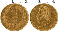 Продать Монеты Франция 20 франков 1847 Золото
