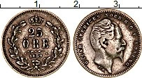 Продать Монеты Швеция 25 эре 1859 Серебро