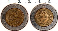 Продать Монеты Украина 5 гривен 2001 Биметалл