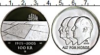 Продать Монеты Норвегия 100 крон 2003 Серебро
