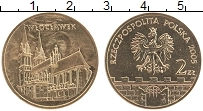 Продать Монеты Польша 2 злотых 2005 Латунь