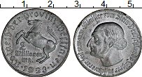 Продать Монеты Вестфалия 2000000 марок 1923 Алюминий