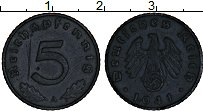 Продать Монеты Третий Рейх 5 пфеннигов 1941 Цинк