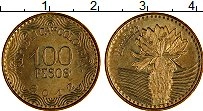 Продать Монеты Колумбия 100 песо 2012 сталь покрытая латунью