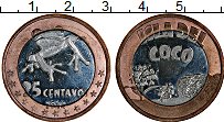 Продать Монеты Куба 25 сентаво 2014 Биметалл