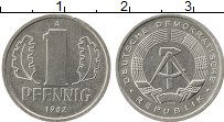 Продать Монеты ГДР 1 пфенниг 1982 Алюминий