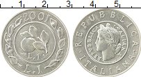 Продать Монеты Италия 1 лира 2001 Серебро