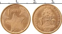 Продать Монеты Багамские острова 1 цент 2009 сталь с медным покрытием