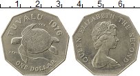 Продать Монеты Тувалу 1 доллар 1976 Медно-никель