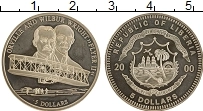 Продать Монеты Либерия 5 долларов 2000 Медно-никель