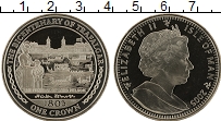 Продать Монеты Остров Мэн 1 крона 2005 Медно-никель