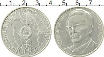Продать Монеты Югославия 1000 динар 1980 Серебро