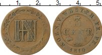 Продать Монеты Вестфалия 3 сантима 1810 Медь