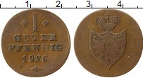 Продать Монеты Шаумбург-Липпе 1 пфенниг 1826 Медь