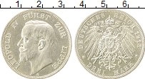 Продать Монеты Липпе-Детмольд 3 марки 1913 Серебро