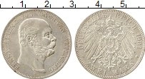 Продать Монеты Саксен-Альтенбург 2 марки 1901 Серебро