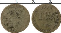 Продать Монеты Оснабрук 4 пфеннига 1766 Серебро