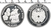 Продать Монеты Тонга 1 паанга 1991 Серебро
