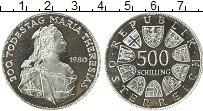 Продать Монеты Австрия 500 шиллингов 1980 Серебро