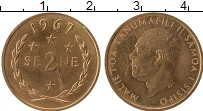 Продать Монеты Самоа 2 сене 1967 Медь