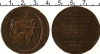 Продать Монеты Франция 5 соль 1792 Медь
