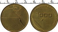 Продать Монеты Венгрия 1000 форинтов 2002 Латунь