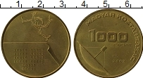 Продать Монеты Венгрия 1000 форинтов 2002 Латунь